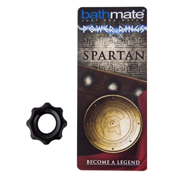 BATHMATE - SPARTAN SCHWARZER PENISRING - INTIM SPACE Online Sexshop