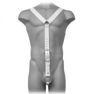 LEATHER BODY - GURT MNNER WEISS - INTIM SPACE Online Sexshop