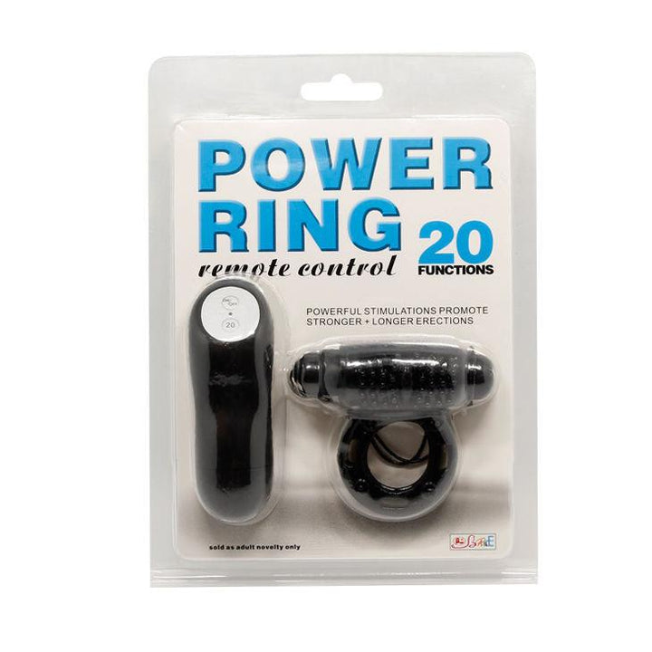 BAILE - RING FERNBEDIENUNG SCHWARZ 20V - INTIM SPACE Online Sexshop