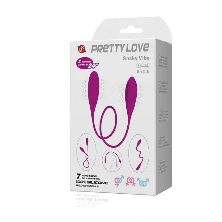 PRETTY LOVE - SNAKY DELUXE VIBRATOR - V - INTIM SPACE Online Sexshop