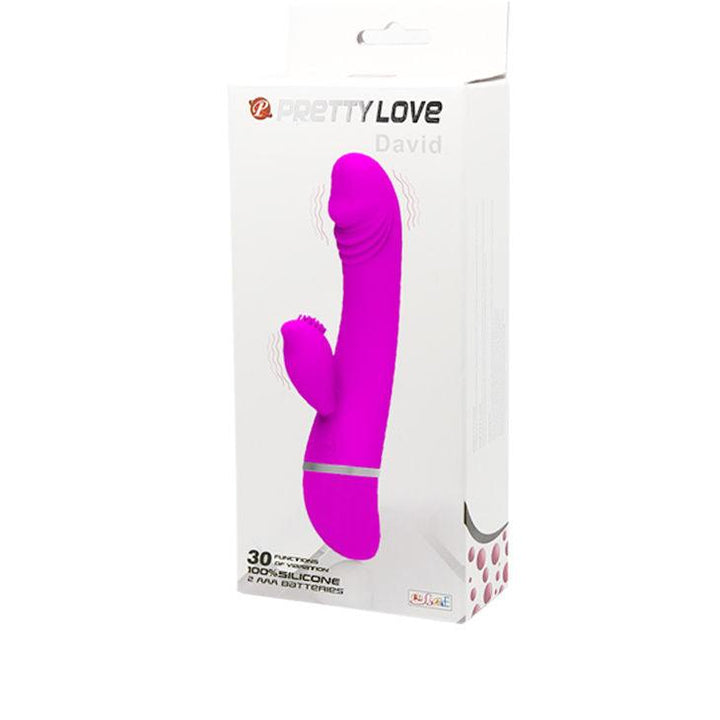 PRETTY LOVE - FLIRTATION VIBRATOR MIT KANINCHEN DAVID - INTIM SPACE Online Sexshop