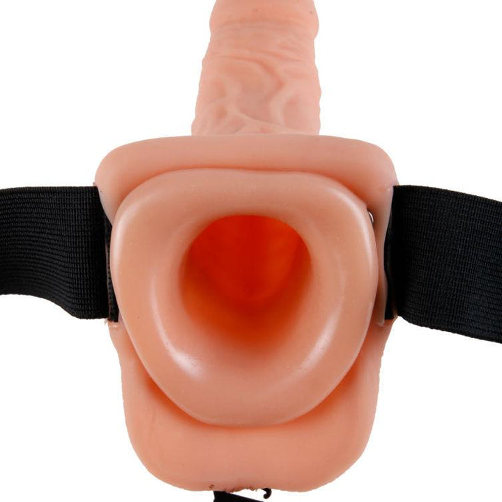 FETISH FANTASY SERIES - 7 HOHL STRAP-ON MIT BLLEN 17,8 CM FLEISCH - INTIM SPACE Online Sexshop