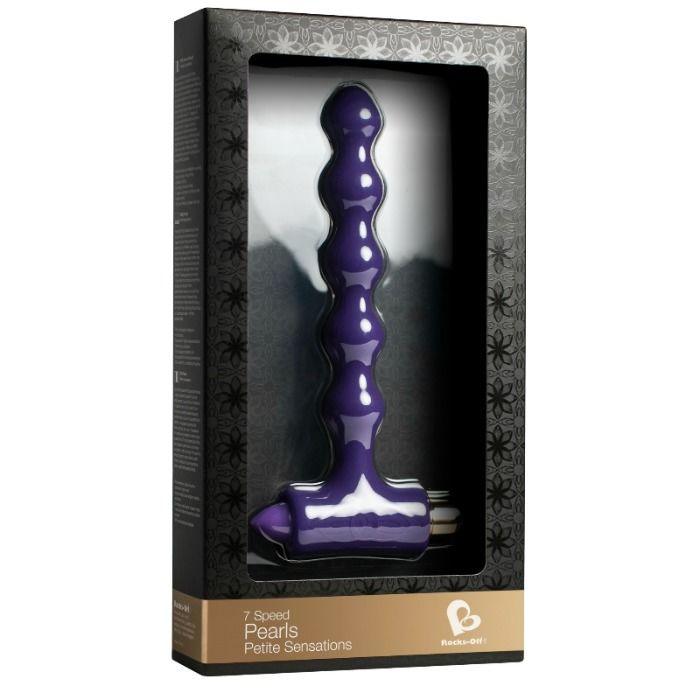 ROCKS-OFF - ANALPLUG MIT VIBRATION UND RIVERLES PETITE SENSATIONS PERLEN - INTIM SPACE Online Sexshop