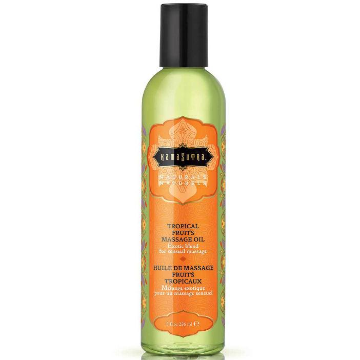 KAMASUTRA - NATURALS MASSAGEÖL TROPISCHE FRÜCHTE 236ML - INTIM SPACE Online Sexshop