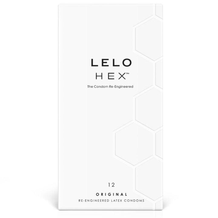 LELO - HEX KONDOMBOX 12 EINHEITEN - INTIM SPACE Online Sexshop