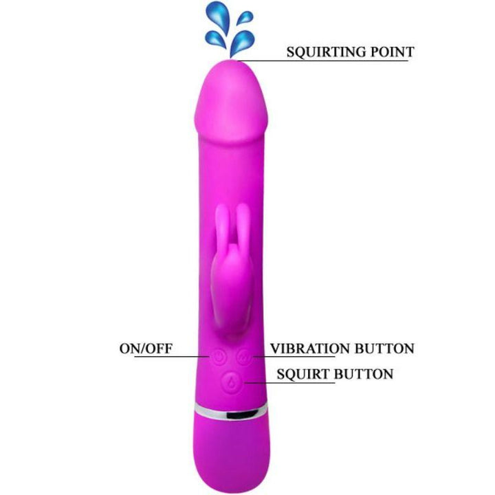 PRETTY LOVE - HENRY VIBRATOR MIT 12 VIBRATIONSMODI UND SQUIRT-FUNKTION - INTIM SPACE Online Sexshop