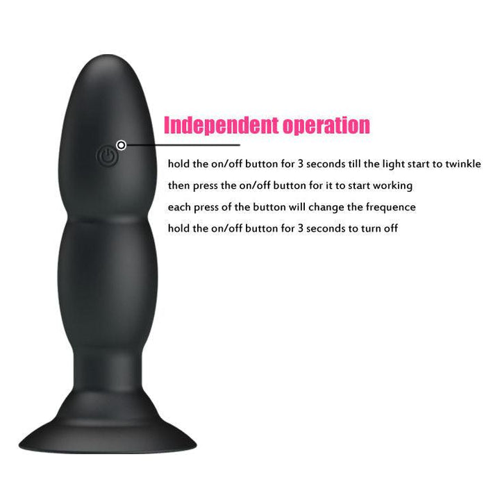 PRETTY LOVE - PLUG VIBRATOR UND ROTATION DURCH FERNBEDIENUNG - INTIM SPACE Online Sexshop