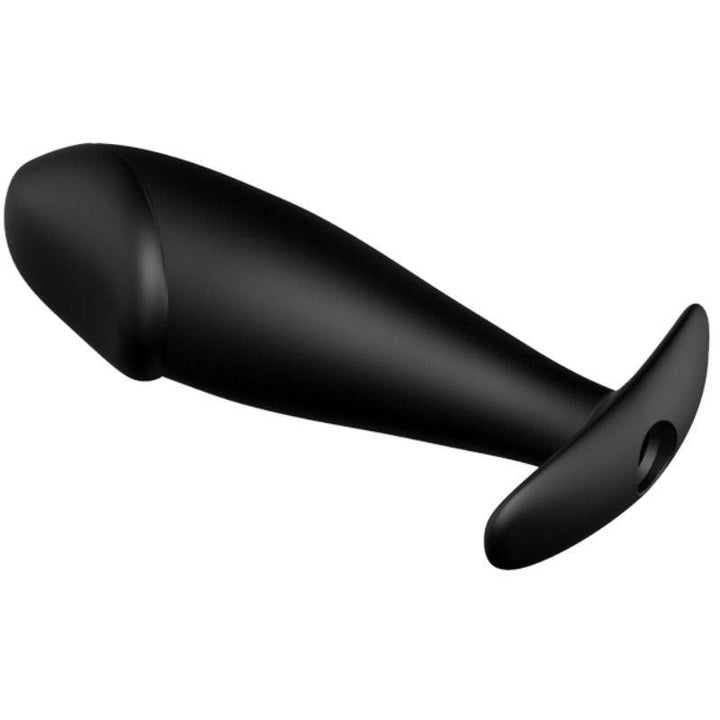 PRETTY LOVE - SILIKON ANAL PLUG PENIS FORM UND 12 VIBRATIONSMODI SCHWARZ - INTIM SPACE Online Sexshop