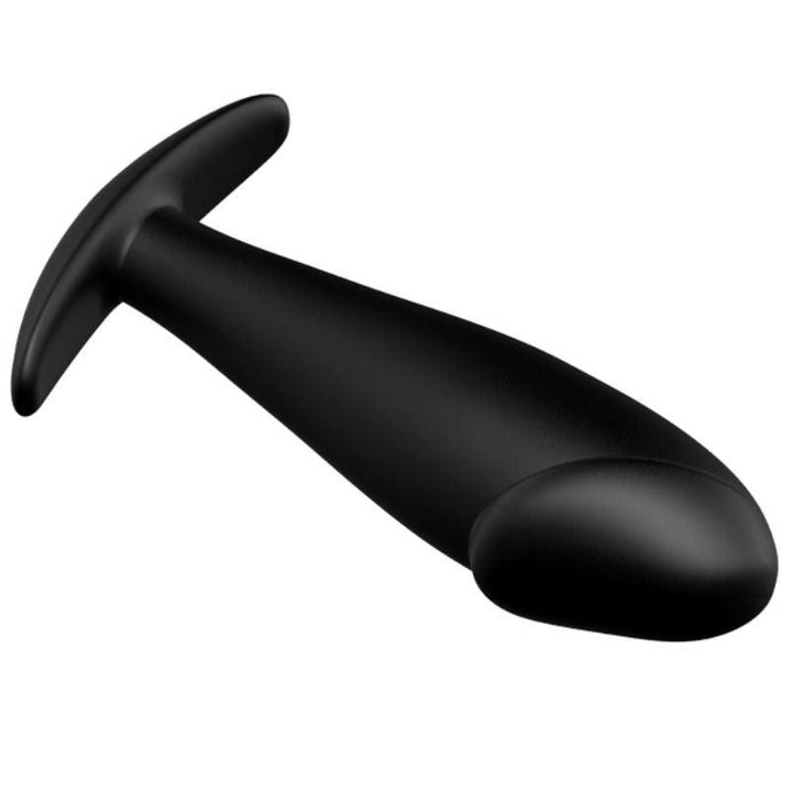 PRETTY LOVE - SILIKON ANAL PLUG PENIS FORM UND 12 VIBRATIONSMODI SCHWARZ - INTIM SPACE Online Sexshop