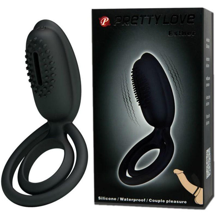 PRETTY LOVE - ESTHER VIBRATIONSRING MIT STIMULATOR - INTIM SPACE Online Sexshop