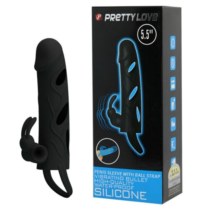 PRETTY LOVE - SILIKONHÜLLE MIT VIBRATION 14 CM 1.0 - INTIM SPACE Online Sexshop