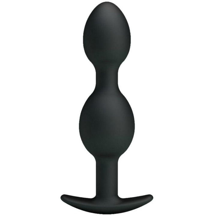 PRETTY LOVE - SILIKON ANALKUGELN 12.5 CM SCHWARZ - INTIM SPACE Online Sexshop