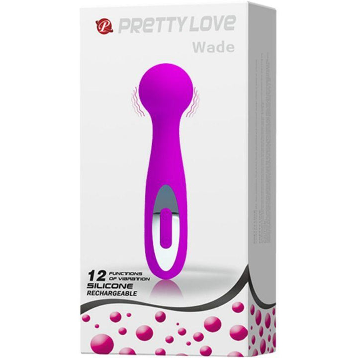 PRETTY LOVE - WADE WIEDERAUFLADBARES MASSAGER 12 FUNKTIONEN - INTIM SPACE Online Sexshop