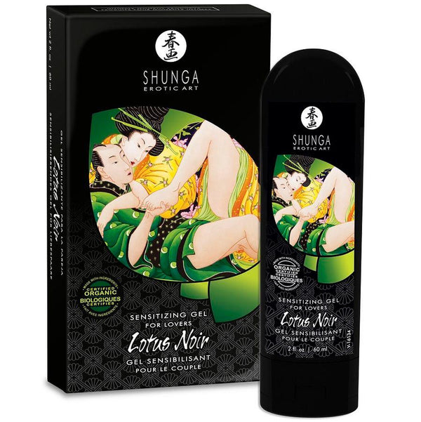 SHUNGA - SENSIBILISIERENDE LOTUS NOIR CREME 60 ML - INTIM SPACE Online Sexshop