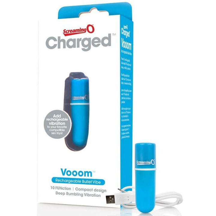 SCREAMING - - WIEAUFLADBARES VIBRIERENDES BULLET VOOOM BLAU - INTIM SPACE Online Sexshop