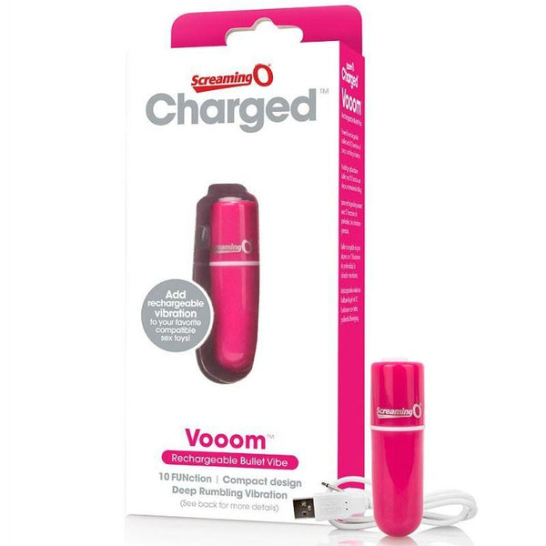 SCREAMING - - WIEAUFLADBARE VIBRIERBULLET VOOOM PINK - INTIM SPACE Online Sexshop