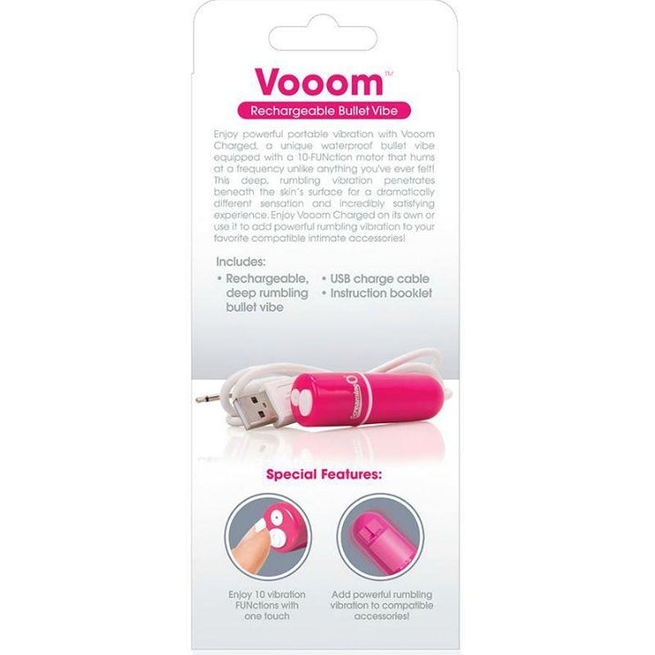 SCREAMING - - WIEAUFLADBARE VIBRIERBULLET VOOOM PINK - INTIM SPACE Online Sexshop