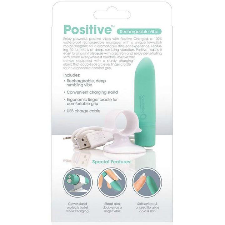 SCREAMING - - WIEAUFLADBARES MASSAGER POSITIV GRÜN - INTIM SPACE Online Sexshop