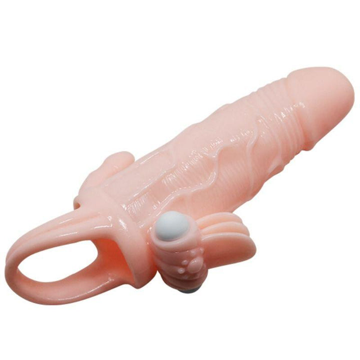 BAILE - BRAVE MAN PENISHÜLLE MIT KLITORIS UND ANALSTIMULATION FLEISCH 16.5 CM - INTIM SPACE Online Sexshop