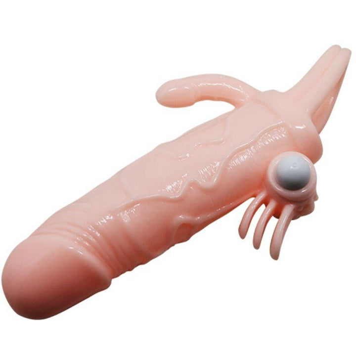 BAILE - BRAVE MAN PENISHÜLLE MIT KLITORIS UND ANALSTIMULATION FLEISCH 16.5 CM - INTIM SPACE Online Sexshop