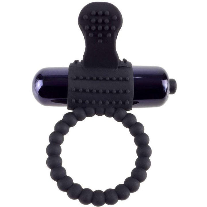 FANTASY C-RINGZ - SCHWARZER VIBRATIONSRING AUS SILIKON - INTIM SPACE Online Sexshop