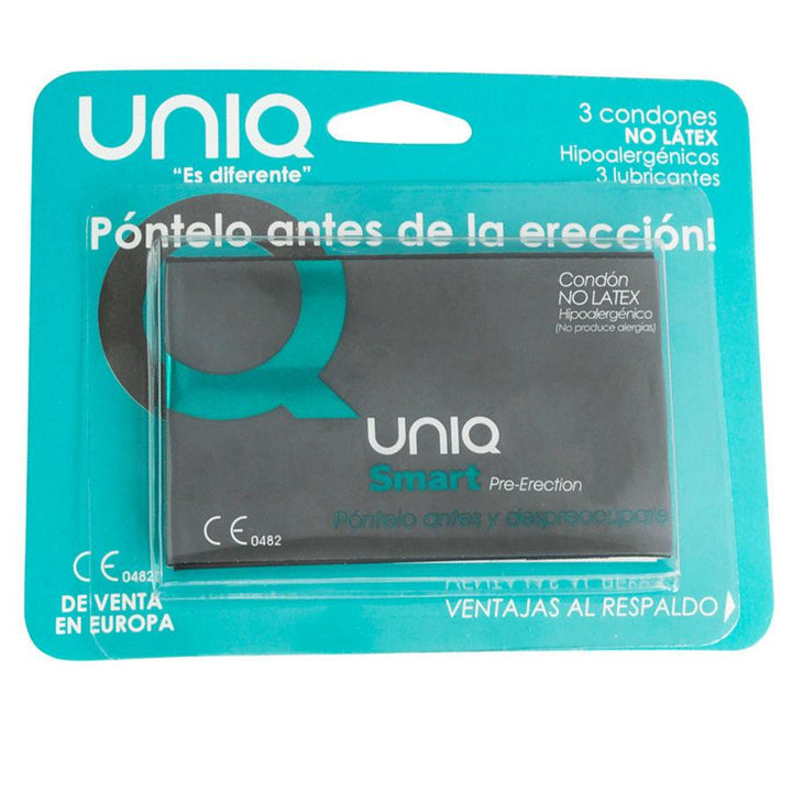 UNIQ - SMART LATEX FREE PRE-ERECTION CONDOMS - UNITS - INTIM SPACE Online Sexshop