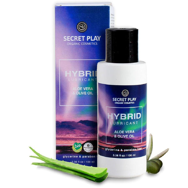 SECRETPLAY - SCHMIERMITTEL ORGANISCHES HYBRID 100 ML - INTIM SPACE Online Sexshop