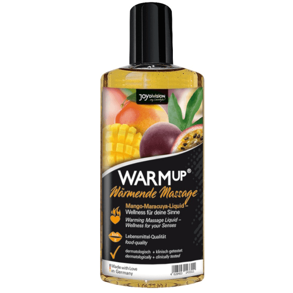 JOYDIVISION AQUAGLIDE - WARMUP MANGO- UND MARACUYA-MASSAGEÖL 150 ML - INTIM SPACE Online Sexshop