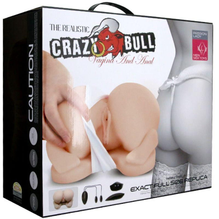 CRAZY BULL - REALISTISCHE HINTERHUNDPOSITION DOPPELKANAL - INTIM SPACE Online Sexshop