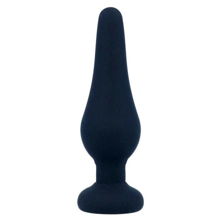 INTENSE - ANALPLUG PIPO - SCHWARZES SILIKON 9,8 CM - INTIM SPACE Online Sexshop