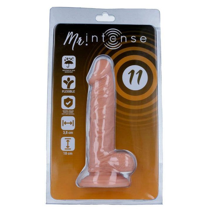 MR INTENSE - 11 REALISTIC PENIS 18 CM -O- 3.8 CM - INTIM SPACE Online Sexshop