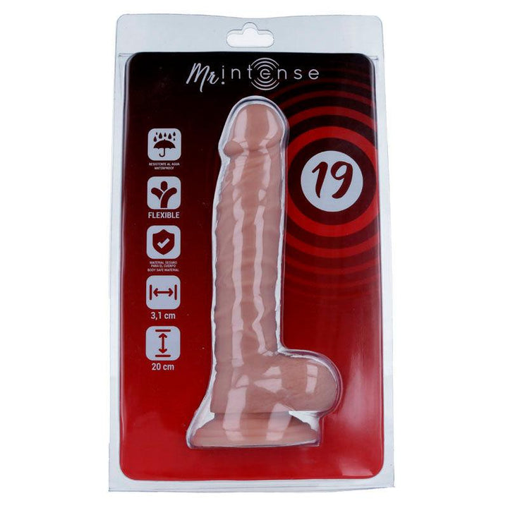 MR INTENSE - 19 REALISTIC PENIS 20 CM -O- 3.1 CM - INTIM SPACE Online Sexshop