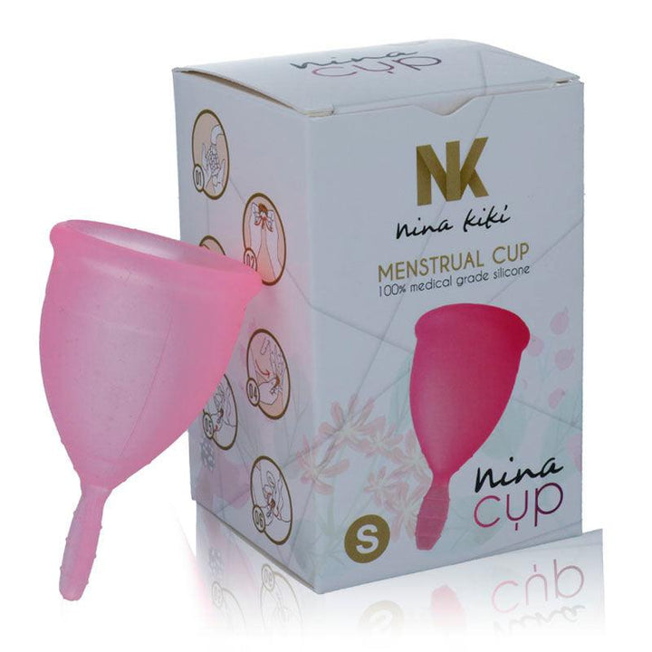 NINA KIKÍ - MENSTRUAL CUP ROSA - GRÖSSE S - INTIM SPACE Online Sexshop