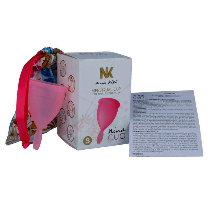 NINA KIKÍ - MENSTRUAL CUP ROSA - GRÖSSE S - INTIM SPACE Online Sexshop