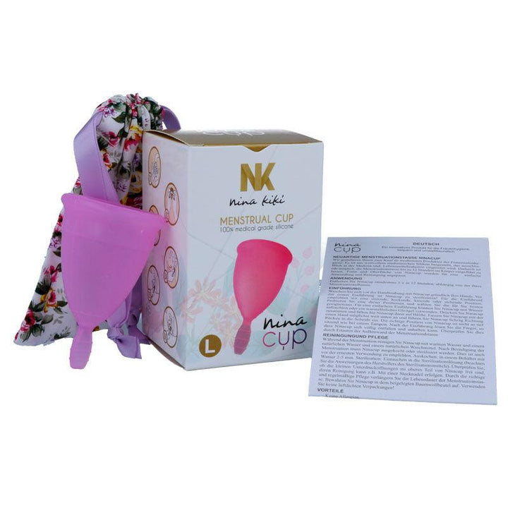 NINA KIKÍ - MENSTRUAL CUP LILA - GRÖSSE L - INTIM SPACE Online Sexshop