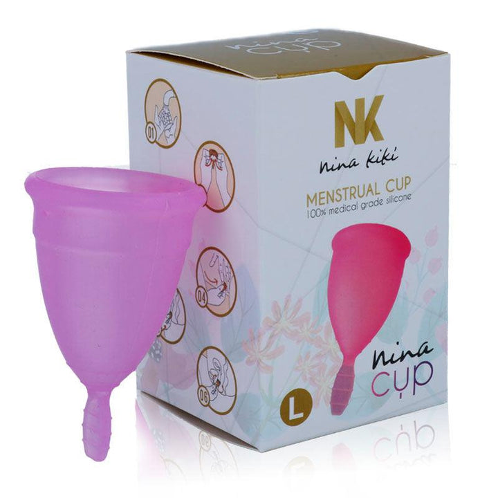 NINA KIKÍ - MENSTRUAL CUP LILA - GRÖSSE L - INTIM SPACE Online Sexshop