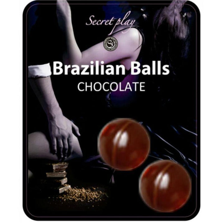 SECRETPLAY - 2 BRASILIANISCHE KUGELSCHOKOLADE - INTIM SPACE Online Sexshop