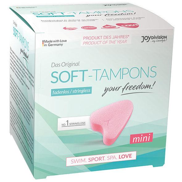 JOYDIVISION SOFT-TAMPONS - ORIGINAL WEICHE TAMPONS MINI - UDS - INTIM SPACE Online Sexshop