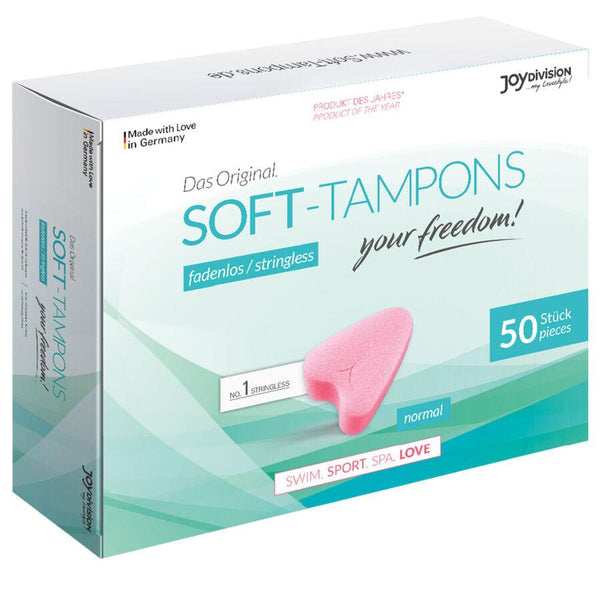 JOYDIVISION SOFT-TAMPONS - ORIGINAL WEICHE TAMPONS 50 UDS - INTIM SPACE Online Sexshop