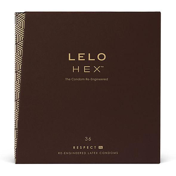 LELO - HEX KONDOME RESPECT XL 36 PACK - INTIM SPACE Online Sexshop