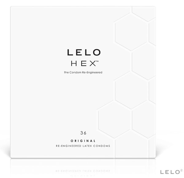 LELO - HEX KONDOMBOX 36 EINHEITEN - INTIM SPACE Online Sexshop