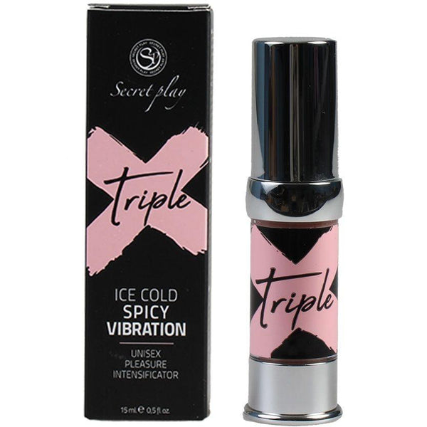 SECRETPLAY - TRIPLE - UNISEX PLEASURE INTENSIFICATOR - INTIM SPACE Online Sexshop