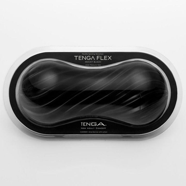 TENGA - FLEX MNNLICHER MASTUBADOR SCHWARZ - INTIM SPACE Online Sexshop