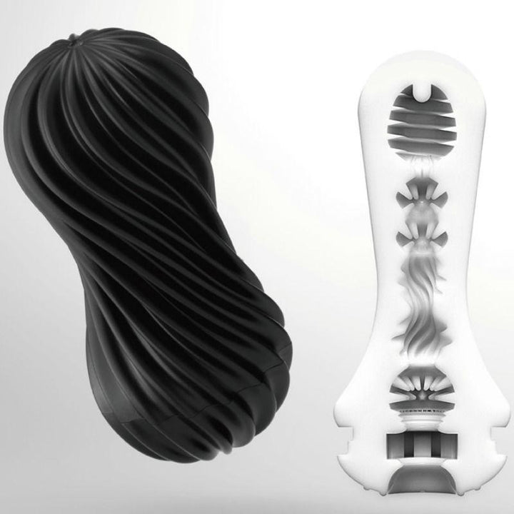 TENGA - FLEX MNNLICHER MASTUBADOR SCHWARZ - INTIM SPACE Online Sexshop