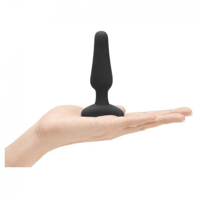 B-VIBE - NOVICE ANAL-STECKER MIT FERNBEDIENUNG SCHWARZ - INTIM SPACE Online Sexshop