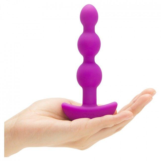 B-VIBE - TRIPLET ANAL FERNBEDIENUNGSPERLEN ROSA - INTIM SPACE Online Sexshop