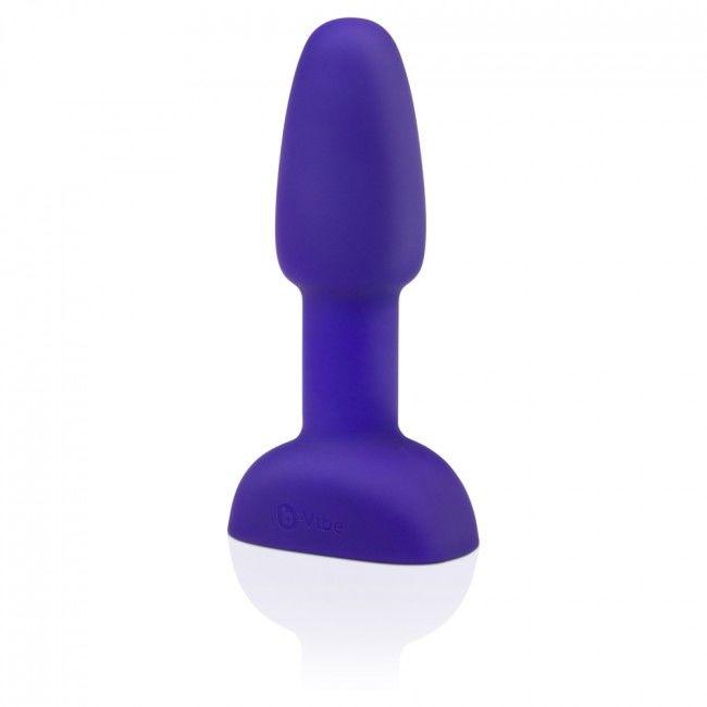 B-VIBE - RIMMING ANALPLUG MIT FERNBEDIENUNG PETITE FLIEDER - INTIM SPACE Online Sexshop