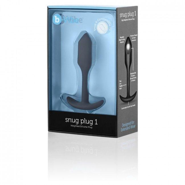 B-VIBE - SNUG PLUG - SCHWARZ - INTIM SPACE Online Sexshop