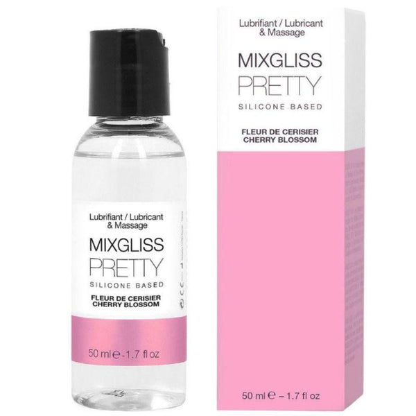 MIXGLISS - PRETTY SILIKON-SCHMIERMITTEL KIRSCHBLÜTE 50 ML - INTIM SPACE Online Sexshop