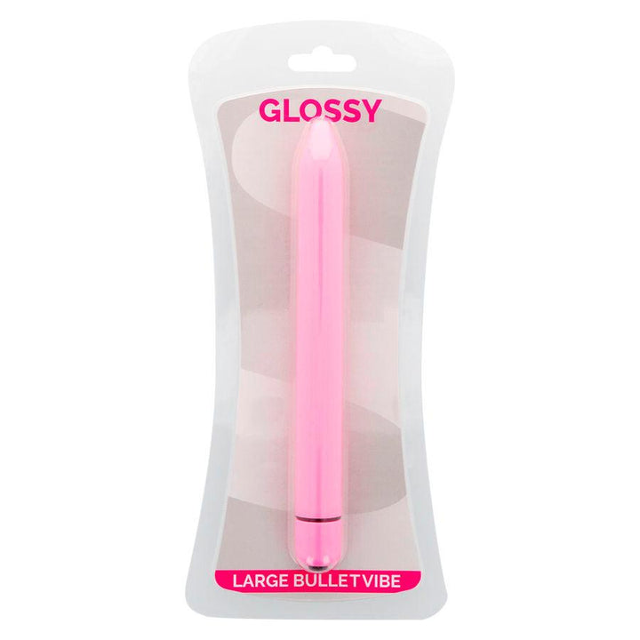 GLOSSY SLIM - VIBRATOR ROSA - INTIM SPACE Online Sexshop